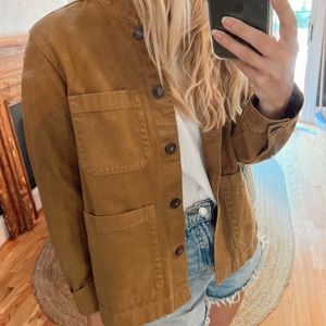 Madewell Brown Chore Jacket